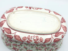 Load image into Gallery viewer, Large Antique Faience Planter with scalloped edge
