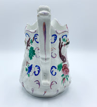 Load image into Gallery viewer, Antique Hand Painted Lustreware Cherub Jug
