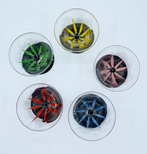 Load image into Gallery viewer, Vintage Hand-Painted Italian Aperitif Glasses
