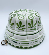 Load image into Gallery viewer, Vintage Hand-Painted Italian Jelly Mould
